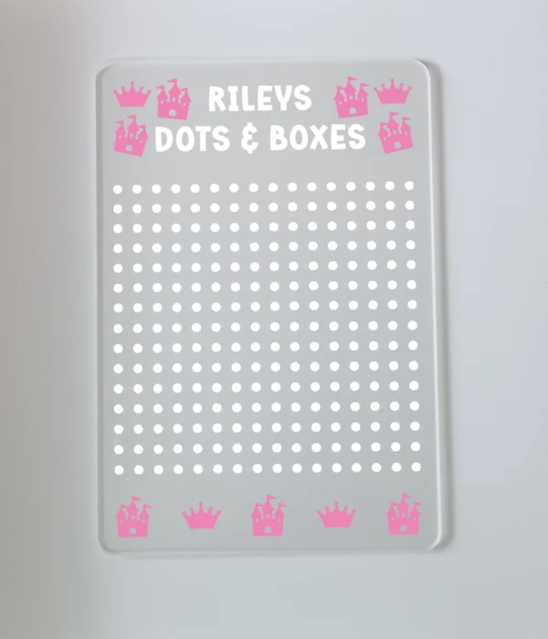 Dots & Boxes Princess Soft Pink