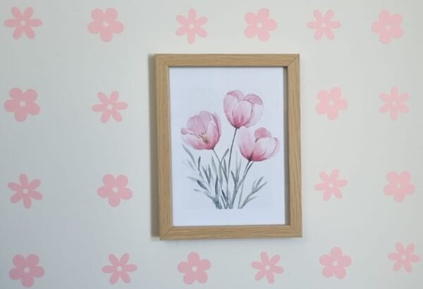 Flower Decals Front On
