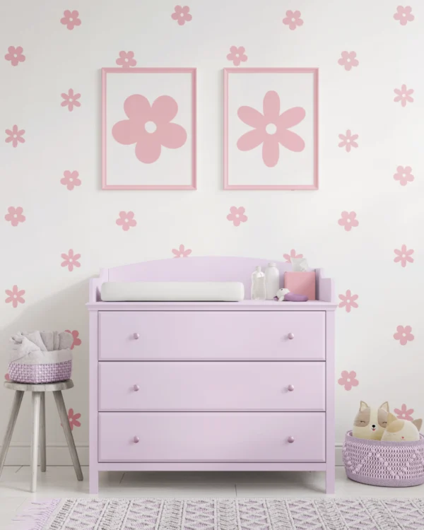 Kids Draws Carnation Pink