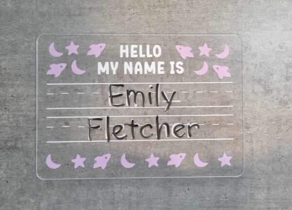 Name Trace Space Lilac Top Completed