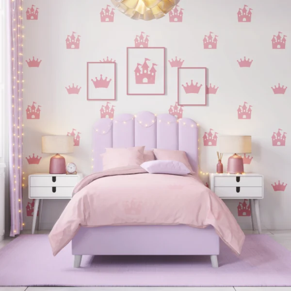Princess Girls Room Pink Front On