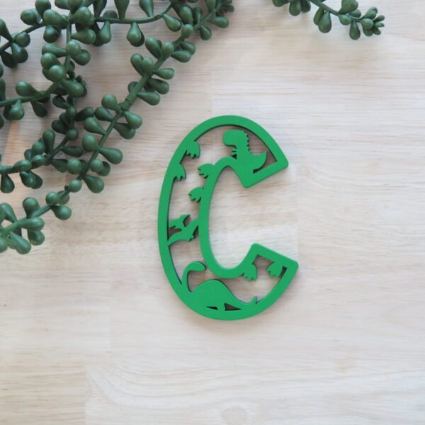 Dino Letters Single Layer