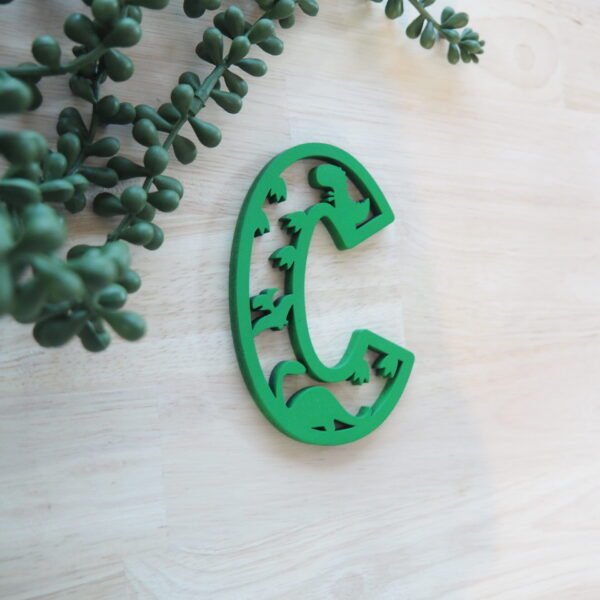 Dino Letters Single Layer Side