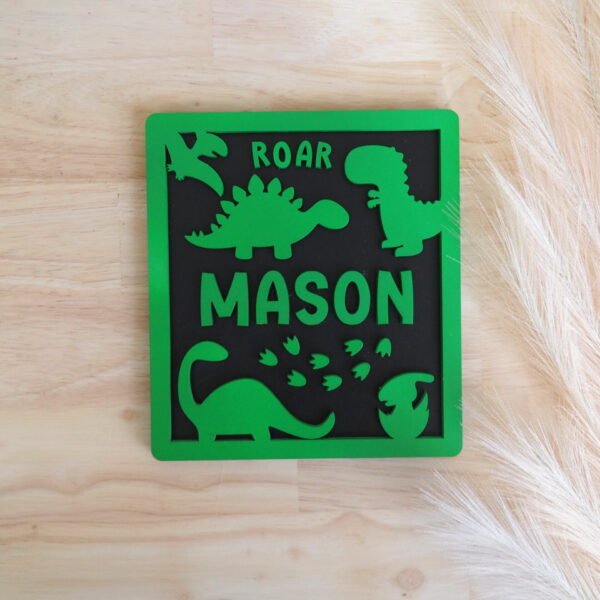 Dino Name Board