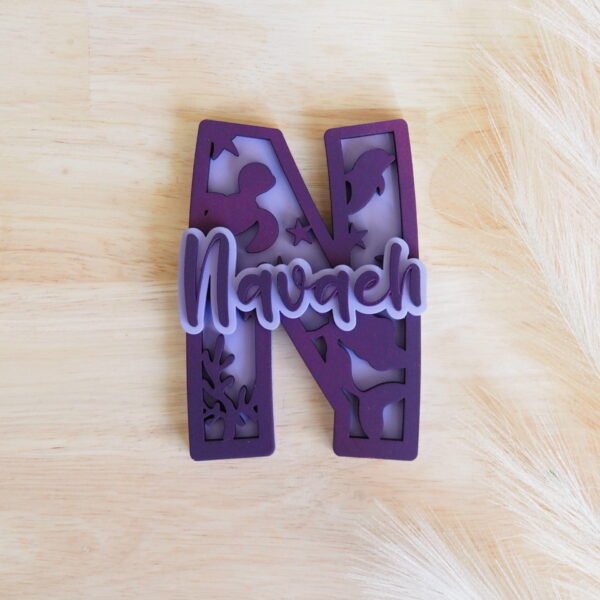 Mermaid Layered Monogram