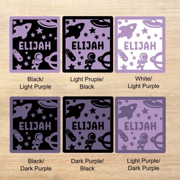 Character Board Space Purples