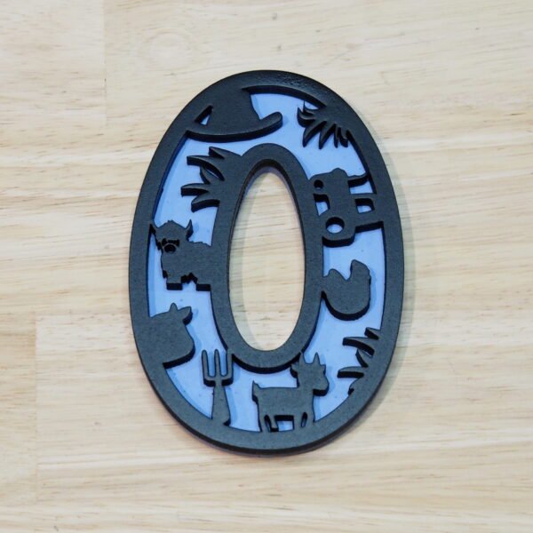 Farm Layered Letters Front