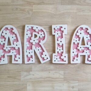 Flower Layered Letters Aria Top