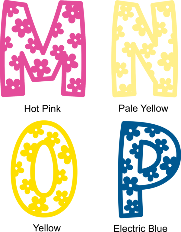 Flower Single Layer M P