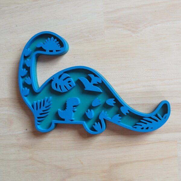 Layered Dino Right