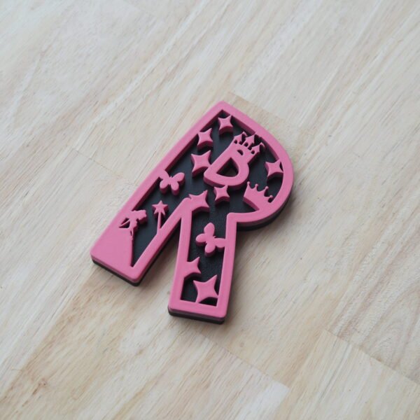 Princess Layered Letters Right