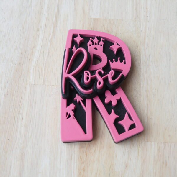 Princess Layered Monogram Front