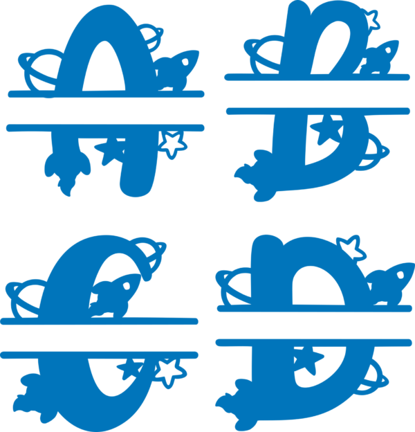 Space Monogram A D Space