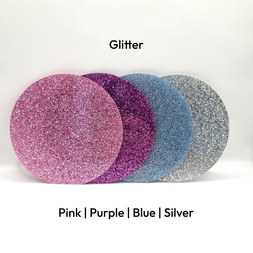 batch Glitter Acrylics Named