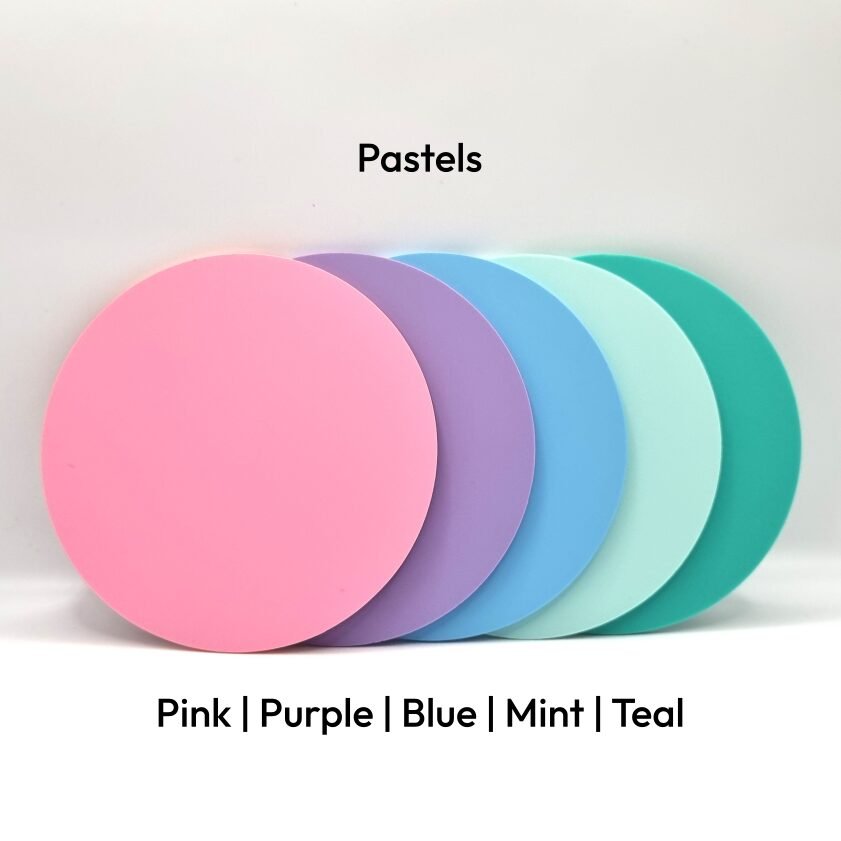 batch Pastel Acrylics Named