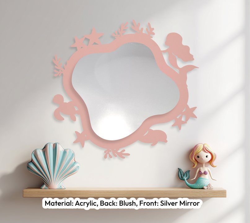 Mermaid Wavy Mirror Blush