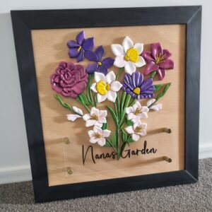 Nanas Garden 3D Wooden Art Cropped 2