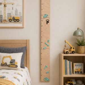 Construction Height Chart On Wall