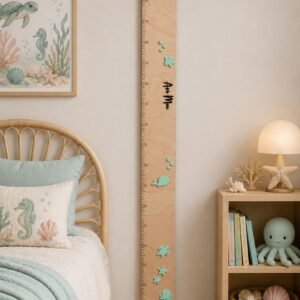 Under the Sea Height Chart On Wall